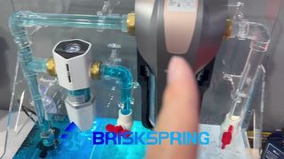 มองเห็นประสิทธิภาพที่โดดเด่นของเครื่องกรองน้ำ BriskSpring Compact