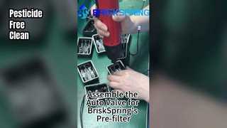 ประกอบวาล์วอัตโนมัติสำหรับตัวกรองล่วงหน้าของ Briskspring