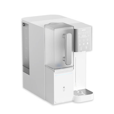 4C ถึง 40C Countertop เครื่องจ่ายน้ำระบบ Reverse Osmosis เครื่องจ่ายขวดน้ำ Ro แบบตรง