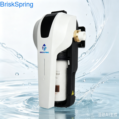 เครื่องกรองน้ำส่วนกลางขั้นสูงขนาดกะทัดรัดที่มีอัตราการไหลสูง 15 ลิตร/นาที ระบบเปลี่ยนตลับหมึกทันทีใน 3 วินาที และไฟแสดงสถานะตัวกรองอัจฉริยะ