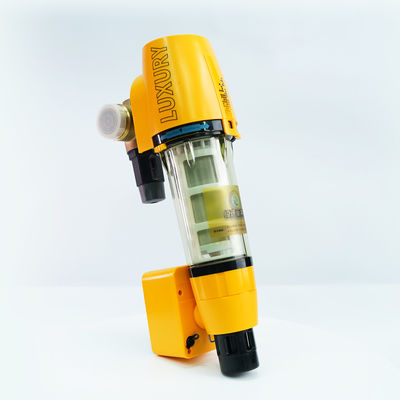 CE เครื่องกรองตะกอนน้ำแบบหมุนลงทั้งบ้าน Flushable Water Filter 3/4IN Connector