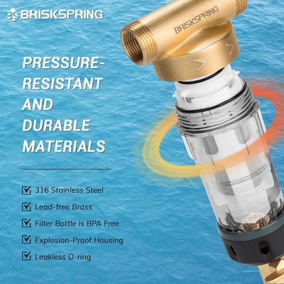 BPA ฟรี 40 ไมครอน สปิน ดาวน์ เซดิตเมนต์ ฟิลเตอร์ ป้องกันปริมาณและการกัด