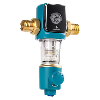 BPA ฟรี เซดิตเมนต์ ปรีฟิลเตอร์กับ Siphon Backwash Spin Down ออกแบบสําหรับการใช้ในครัวเรือน