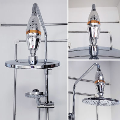 เครื่องกรองอาบน้ำหลายขั้นตอน เพลิดเพลินกับการอาบน้ำที่สะอาดขึ้น – ปกป้องผิว ผม และห้องน้ำของคุณ