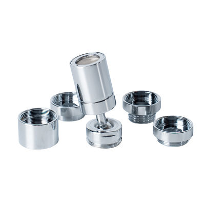 ส่วนต่อขยายก๊อกน้ำไมโครนาโนบับเบิลหมุนได้ 360° พร้อมฟองอากาศหนึ่งแสนล้านฟองต่อลิตร และเส้นผ่านศูนย์กลางฟองอากาศ 0.001-0.1 มม. เพื่อการทำความสะอาดอย่างล้ำลึก