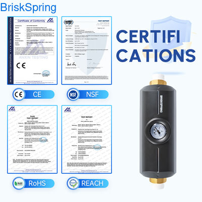 High Efficiency Water Descaler Scale Remover, Magnetic Anti-Scale Device for Home Water System & Pipe Protection