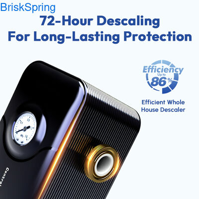 เครื่องล้างความร้อนของน้ํา การบําบัดแคลมสเกล แคลมน้ําแข็งที่เป็นมิตรต่อสิ่งแวดล้อม สําหรับระบบประปาทั้งบ้าน