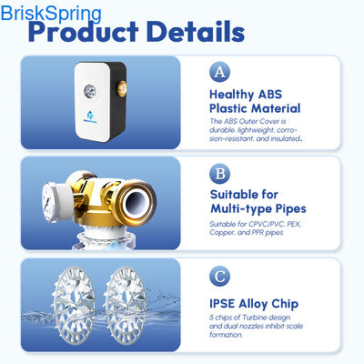 เครื่องขจัดตะกรันน้ำ, ตัวกรองป้องกันตะกรัน, ทางเลือกสำหรับเครื่องทำน้ำอ่อนแบบไม่ใช้เกลือ สำหรับห้องครัว, ห้องน้ำ และการบำรุงรักษาท่อ