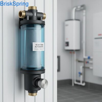 40 ไมครอน อัตโนมัติครบถ้วน สามารถนําไปใช้อีกครั้ง สปิน ดาวน์ ฟิลเตอร์ล่วงหน้าน้ําสําหรับการกําจัดฝุ่นในบ้านทั้งหลัง