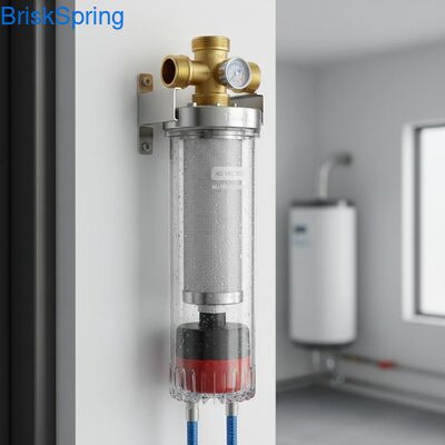 40 ไมครอน อัตโนมัติครบถ้วน สามารถนําไปใช้ใหม่ Spin Down Sediment Filter สําหรับการกรองน้ําทั้งบ้าน