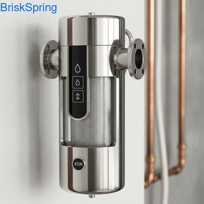 ไฮฟลอม 6T H 316L สแตนเลส Mesh Water Pre Filter สําหรับทั้งบ้านที่มีการควบคุมการสัมผัส