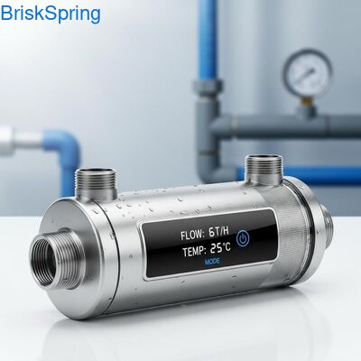 ไฮฟลอม 6T H 316L สแตนเลส Mesh Water Pre Filter สําหรับทั้งบ้านที่มีการควบคุมการสัมผัส