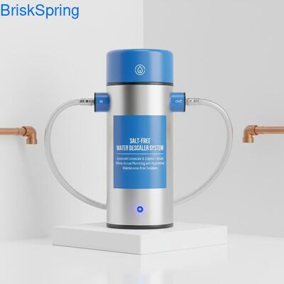 ระบบกำจัดคราบตะกรันน้ำแบบไร้เกลือที่เป็นมิตรต่อสิ่งแวดล้อม ความจุ 10,000 แกลลอน และระบบกำจัดคราบตะกรันทั้งบ้านโดยไม่ต้องบำรุงรักษา