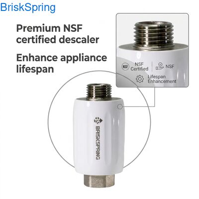 เครื่องขจัดตะกรันน้ำขนาดเล็กพิเศษที่ได้รับการรับรอง NSF สำหรับใช้ในห้องน้ำและห้องครัว