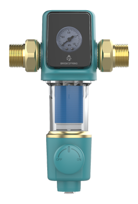 22 GPM Spin Down Sediment Filter กับการกรอง 40μm และการล้างน้ํากลับอัตโนมัติสําหรับการกรองน้ําทั้งบ้าน