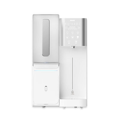 เครื่องกรองน้ำตั้งโต๊ะทำความร้อนทันที 2200W พร้อมระบบกรองหลายขั้นตอนและระบบดื่มบนเคาน์เตอร์แบบไม่ต้องติดตั้ง
