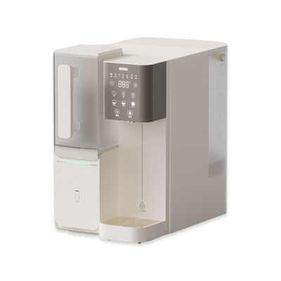 เครื่องกรองน้ำตั้งโต๊ะทำความร้อนทันที 2200W พร้อมระบบกรองหลายขั้นตอนและระบบดื่มบนเคาน์เตอร์แบบไม่ต้องติดตั้ง