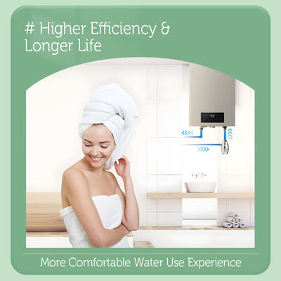 MSAP Endpoint Anti-Scale Filter with Transparent Cup for Water Heater Protection - No Salt Required