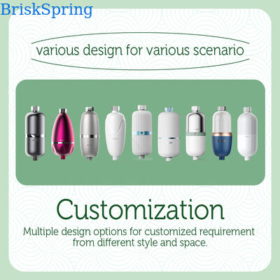 BriskSpring T5-M7-BS Commercial Water Scale Inhibitor with 40 Micron SUS316 Mesh, Replaceable Cartridge, and 30 L/min Flow Rate