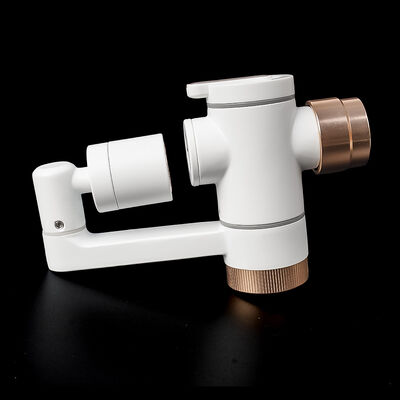 BriskSpring JP-002 หัวก๊อกกรองน้ำนาโนโรสโกลด์ หมุนได้ 360° พร้อมไส้กรองเปลี่ยนได้