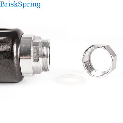 ระบบ descaler น้ําไร้เกลือ Premium BriskSpring ด้วยเทคโนโลยีการขัดแย้งไอออน SAAS อัตราการไหลของ 4T / H และวัสดุทองแดง H59-1