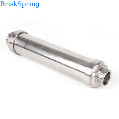 BriskSpring ประสิทธิภาพสูง ระบบ descaler น้ําทั้งบ้านที่มีเทคโนโลยีการขัดแย้งไอออน SAAS อัตราการไหล 4T / H และวัสดุทองแดง H59-1