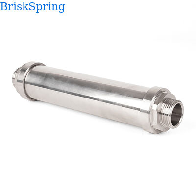 BriskSpring ประสิทธิภาพสูง ระบบ descaler น้ําทั้งบ้านที่มีเทคโนโลยีการขัดแย้งไอออน SAAS อัตราการไหล 4T / H และวัสดุทองแดง H59-1
