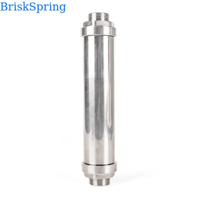 BriskSpring ประสิทธิภาพสูง ระบบ descaler น้ําทั้งบ้านที่มีเทคโนโลยีการขัดแย้งไอออน SAAS อัตราการไหล 4T / H และวัสดุทองแดง H59-1