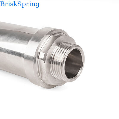 BriskSpring ประสิทธิภาพสูง ระบบ descaler น้ําทั้งบ้านที่มีเทคโนโลยีการขัดแย้งไอออน SAAS อัตราการไหล 4T / H และวัสดุทองแดง H59-1