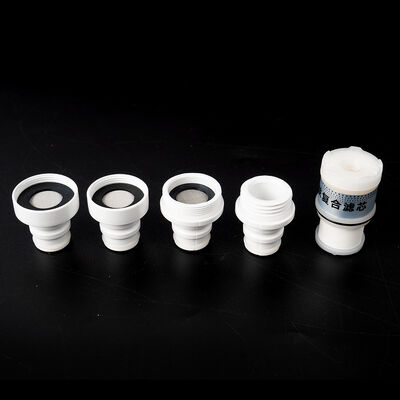 Rose Gold Micro Nano Bubble Faucet Filter with 360° Swivel Outlet and Replaceable Cartridge