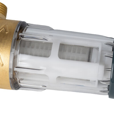 Whole House Spin Down Sediment Filter with 40 Micron Filtration, Reusable Design, and Food Grade SS316L Mesh