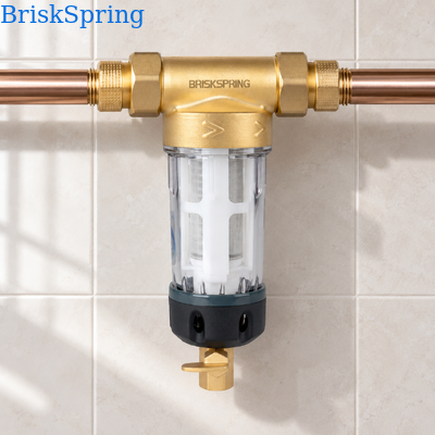 40 Micron Filtration Water Pre Filter with Food Grade SS316L Mesh and Reusable Design Spin Down Sediment Filter