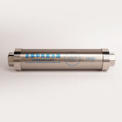 3/4in Thread 99.9% Antibacteria Water Filter Scale Remover ทั้งบ้านเกลือฟรีน้ำ Descaler