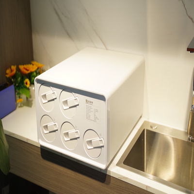 ห้องครัว 7 ขั้นตอน RO ระบบกรองน้ำ 2000GPD ระบบ Reverse Osmosis Tankless