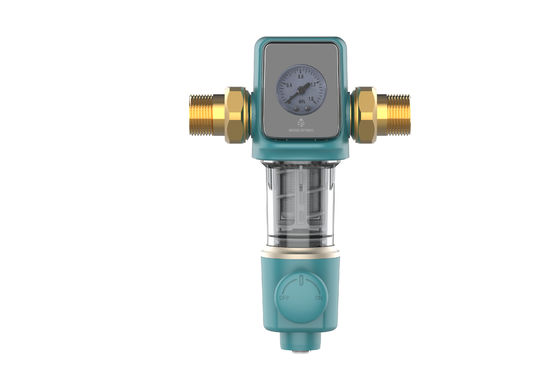 Flushable Home Water Sediment Filter Spin Down เครื่องกรองตะกอนทราย