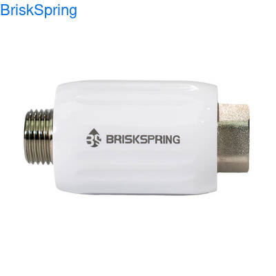 เทคโนโลยีการขัดแย้งไอออนทางกายภาพที่บริสุทธิ์ เครื่องแก้น้ําที่มีอัตราการไหล 17-23.5 ลิตร/นาที และรับรอง NSF, RoHS, SGS, CE สําหรับการยับยั้งระดับน้ําทั้งบ้าน