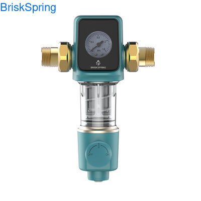 สแตนเลสสตีล ตัวกรองก่อนกรองน้ำทำความสะอาดตัวเอง ตัวกรองน้ำก่อนกรองทั้งบ้าน, ระบบกรองตะกอนแบบล้างย้อนใช้ซ้ำได้ สำหรับเครื่องกรองน้ำประปาในบ้าน