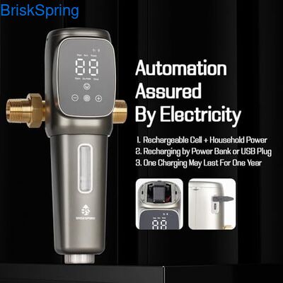 ไฮฟลอม 6T H 316L สแตนเลส Mesh Water Pre Filter สําหรับทั้งบ้านที่มีการควบคุมการสัมผัส