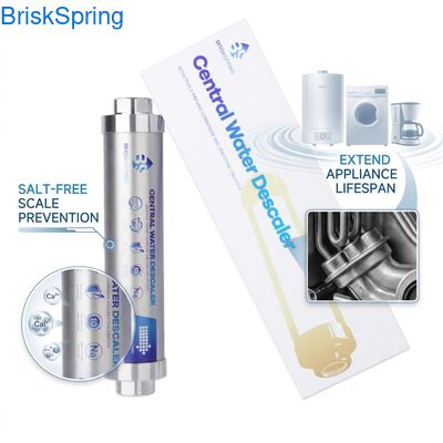 ระบบกำจัดตะกรันน้ำแบบไร้เกลือ: หยุดปัญหาตะกรันน้ำกระด้าง ยืดอายุการใช้งานเครื่องใช้ไฟฟ้า & เพิ่มประสิทธิภาพการใช้น้ำ (ไม่ต้องใช้สารเคมี)