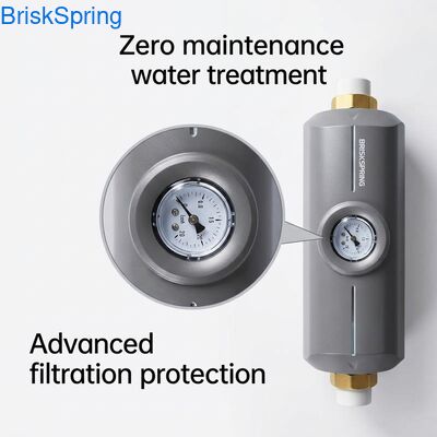 เครื่องขจัดตะกรันน้ำแบบยับยั้งตะกรันทางกายภาพฟรีสำหรับสปาและระบบการกรอง