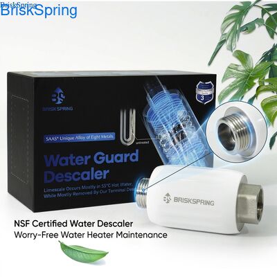 เครื่องขจัดตะกรันน้ำสำหรับเทอร์มินอลที่ได้รับการรับรองจาก NSF ไม่ต้องบำรุงรักษาเพื่อป้องกันเครื่องทำน้ำอุ่น
