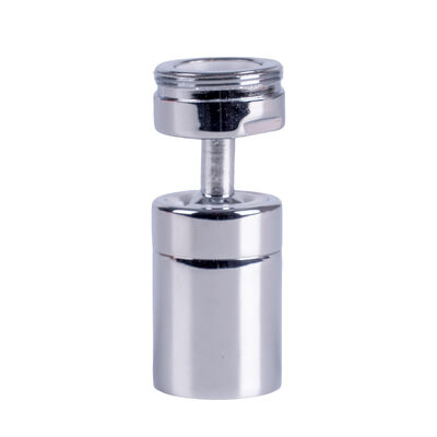 เครื่องเติมอากาศก๊อกน้ำไมโครนาโนบับเบิ้ลหมุนเต็ม 360° พร้อมอนุภาค 1.09 × 10⁸ ± 1.65 × 107/มล. ความเข้มข้นของฟองและทองเหลือง H59-1 + โครงสร้างสแตนเลส SUS304