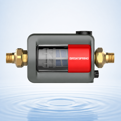BriskSpring HZ-B-BS 40 มิกรออน เต็มบ้านฝุ่น Pre Filter กับ SUS316L สแตนเลส Mesh และ 7 T / H ความจุสูง